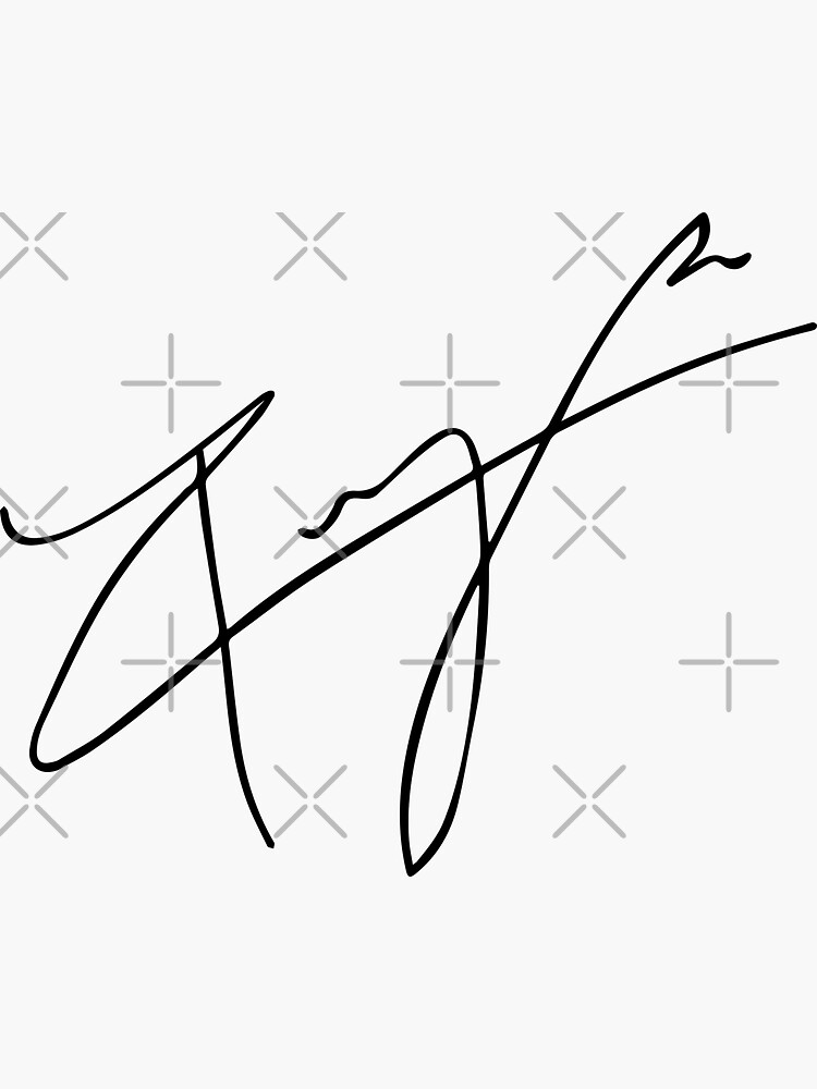 Tzuyu's autograph 