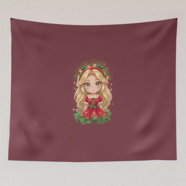 Item preview, Holiday Rapunzel designed and sold by Selenes Designs.