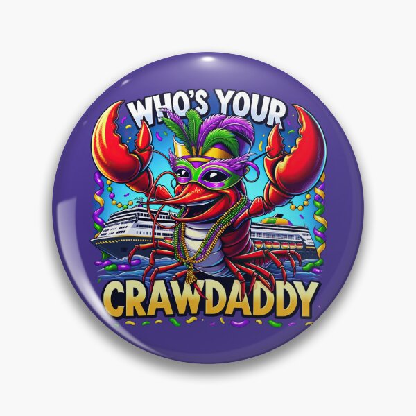 Item preview, Mardi Gras Cruisin' Crawfish Celebration Tee designed and sold by MAPDDesigns.