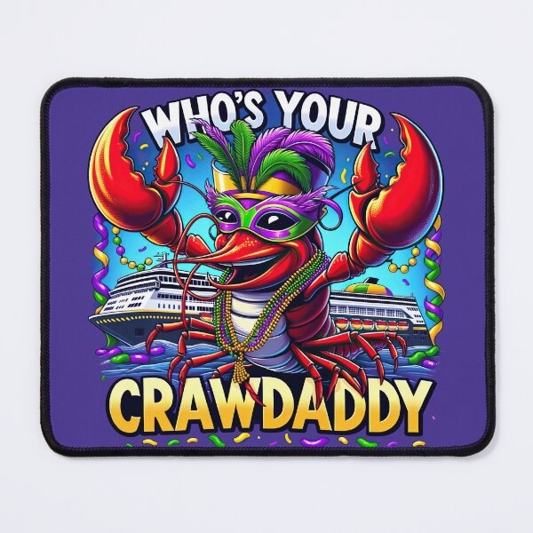 Item preview, Mardi Gras Cruisin' Crawfish Celebration Tee designed and sold by MAPDDesigns.