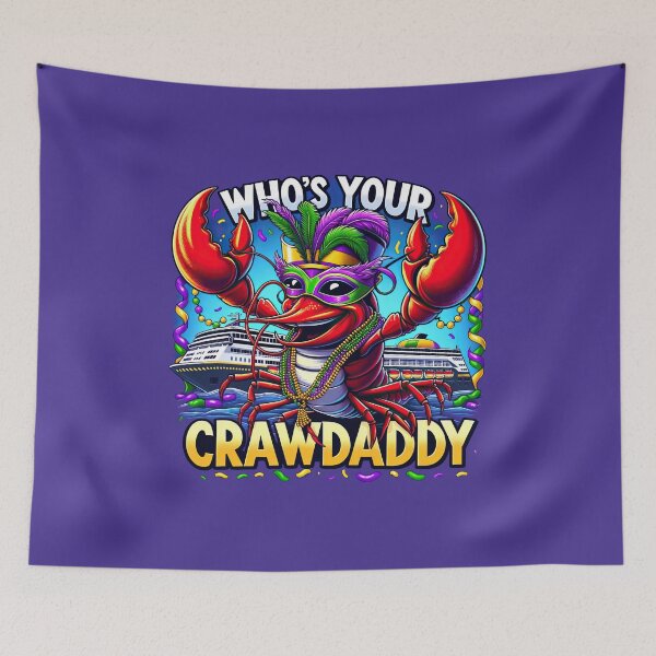 Item preview, Mardi Gras Cruisin' Crawfish Celebration Tee designed and sold by MAPDDesigns.