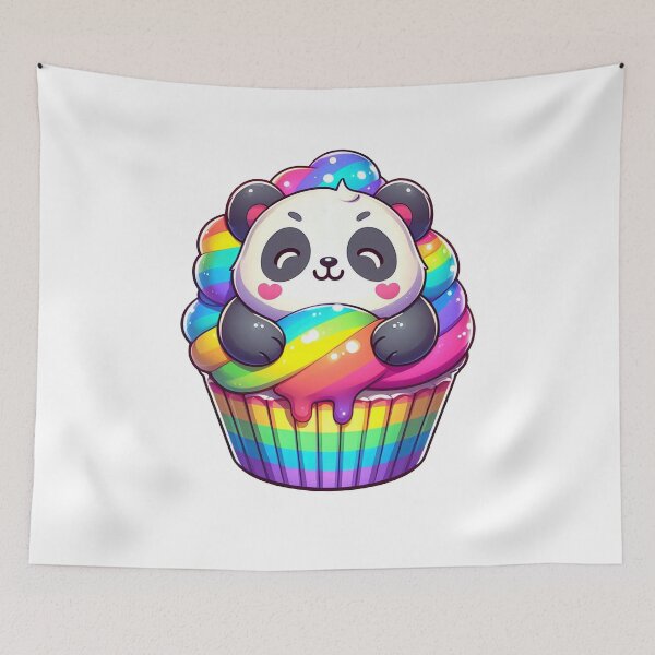 Item preview, Rainbow Swirl Pupcake Colorful Canine Delight  designed and sold by chadwickie.