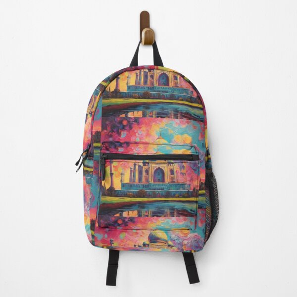 Item preview, Taj Mahal - Neon Days - in the style of Van Gogh designed and sold by TheHappyK.