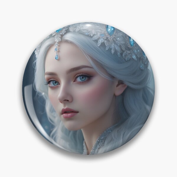 Item preview, Glacial Elegance 7: The Enchanting Portrait of an Ice Warrior designed and sold by Kumahimeco.