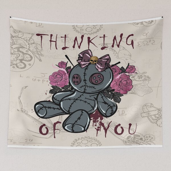 Item preview, Thinking of You: Voodoo Doll  designed and sold by MysticOzzy.