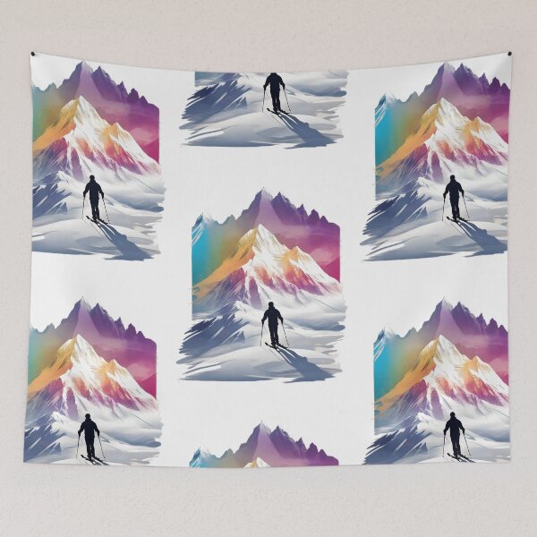 Item preview, Skiing Adventure designed and sold by PlanetMarker.