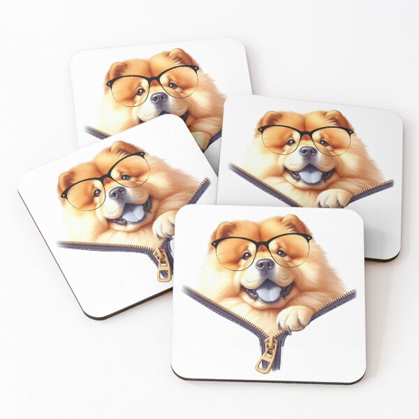Item preview, Chow Chow Peeking Out Of A Zipper designed and sold by TheAnimalZ00.