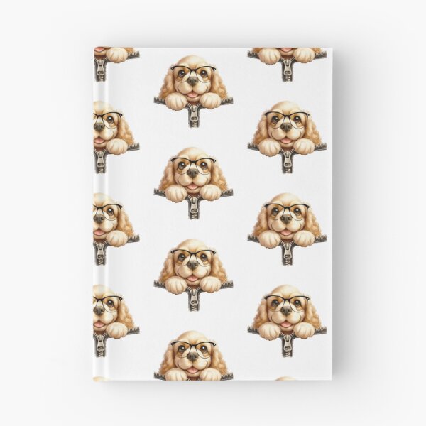 Item preview, Cavalier King Charles Spaniel Peeking Out Of A Zipper designed and sold by TheAnimalZ00.