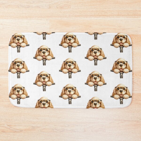 Item preview, Cavalier King Charles Spaniel Peeking Out Of A Zipper designed and sold by TheAnimalZ00.