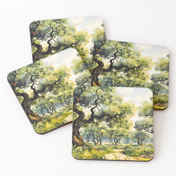 Item preview, An Orchard in the Style of Van Gogh designed and sold by unimuse.