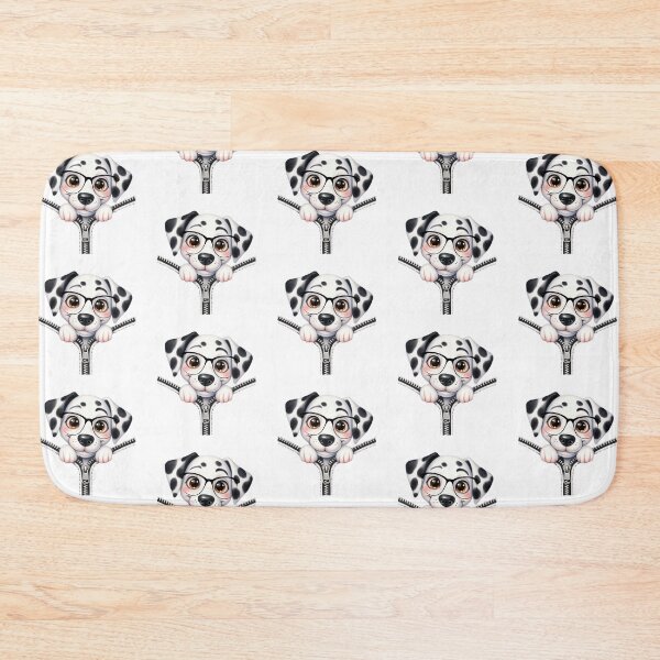 Item preview, Dalmatian Peeking Out Of A Zipper designed and sold by TheAnimalZ00.