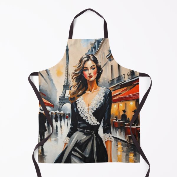 Item preview, Beautiful girl in Paris with Eiffel Tower designed and sold by JackFreestone.