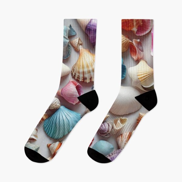 Item preview, Colourful Seashells designed and sold by likbatonboot.