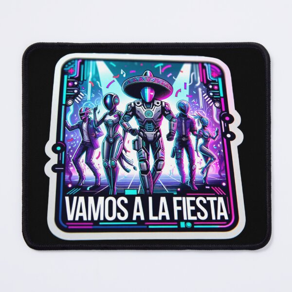 Item preview, Futuristic Robot Party design designed and sold by Anavai987.