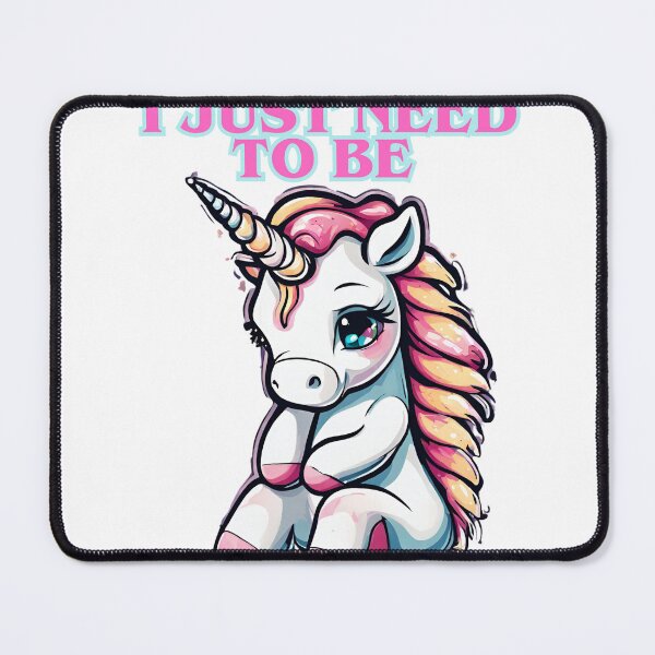Item preview, I just need to be dramatic first cute sad unicorn  designed and sold by CyberArtistOne.