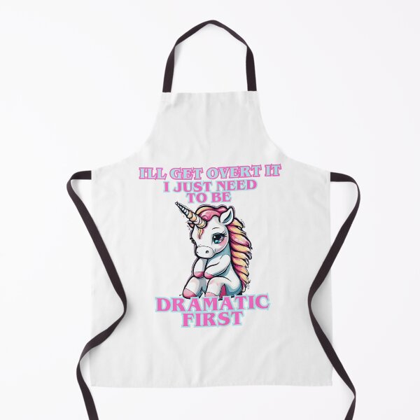 Item preview, I just need to be dramatic first cute sad unicorn  designed and sold by CyberArtistOne.