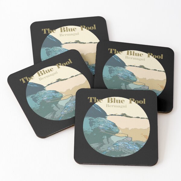 Item preview, the blue pool bermagui retro scene designed and sold by Brett Thompson.