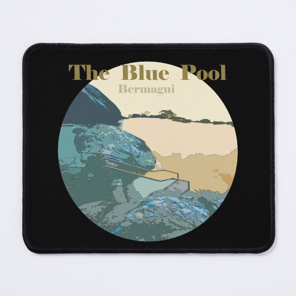 Item preview, the blue pool bermagui retro scene designed and sold by Brett Thompson.