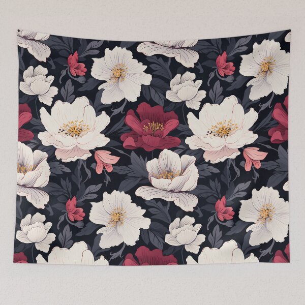 Item preview, Elegant Winter Flowers designed and sold by junkydotcom.