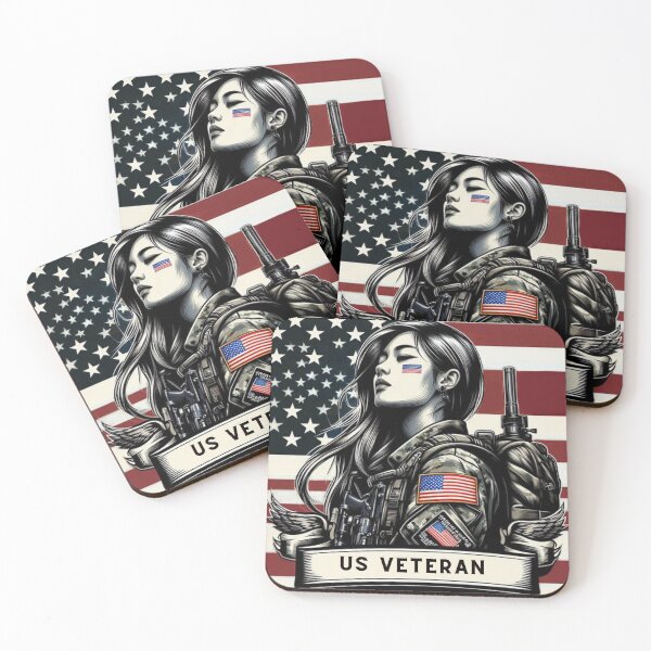Artikelvorschau, US-Veteran entworfen und verkauft von Myra365Art.