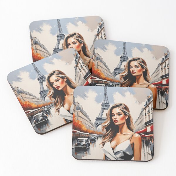 Item preview, Beautiful girl in Paris designed and sold by JackFreestone.