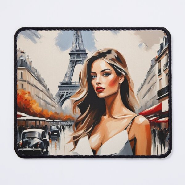 Item preview, Beautiful girl in Paris designed and sold by JackFreestone.