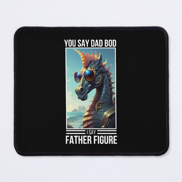 Item preview, Seahorse Dad Bod designed and sold by 3hornCreations.