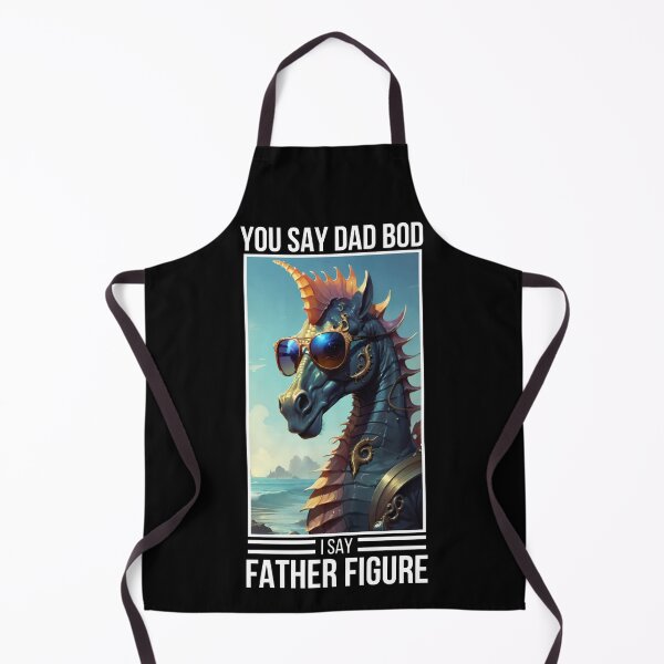 Item preview, Seahorse Dad Bod designed and sold by 3hornCreations.