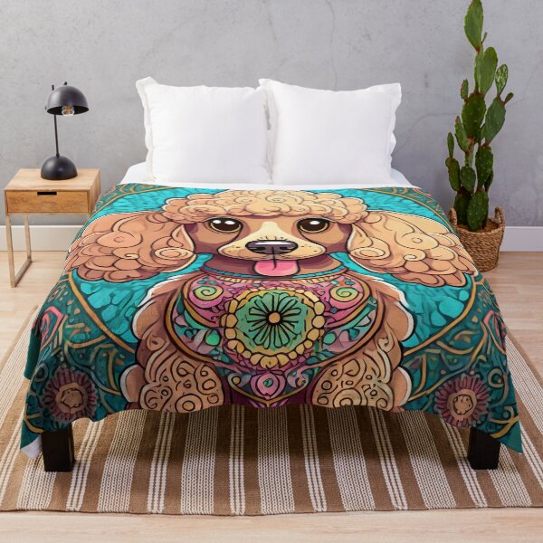 Item preview, Poodle mandala 1 designed and sold by Mandalahijo.