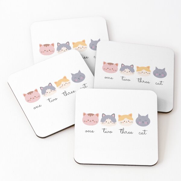 Item preview, 1 2 3 Cat designed and sold by TeeNameHut.