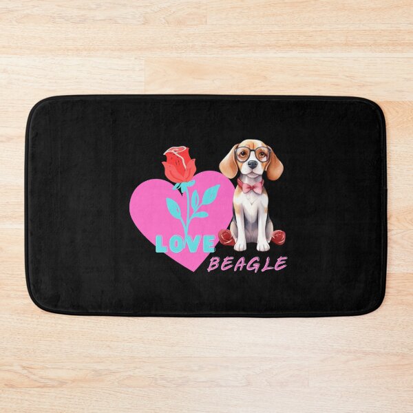 Item preview, A Dog Beagle Valentine Gift ,Clothing and Decoration, Watercolour Design designed and sold by Sitred123.
