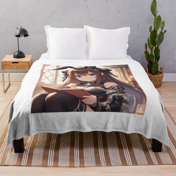 Aperçu de l'œuvre Mignon Anime Bunny chevalier fille Saint Valentin portant une armure (silvergoldvisionary) créée et vendue par SGVisionary.