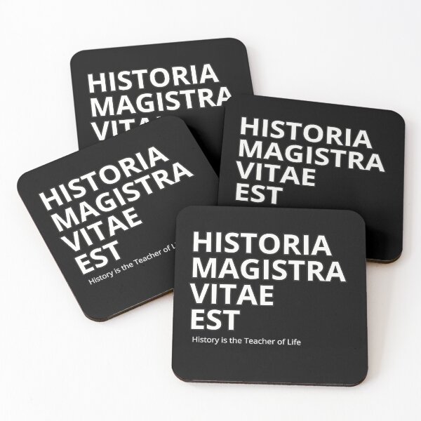 Item preview, Latin Quote: "Historia Magistra Vitae Est" (History is the teacher of life)  Classic T-Shirt. designed and sold by huckleberrytees.