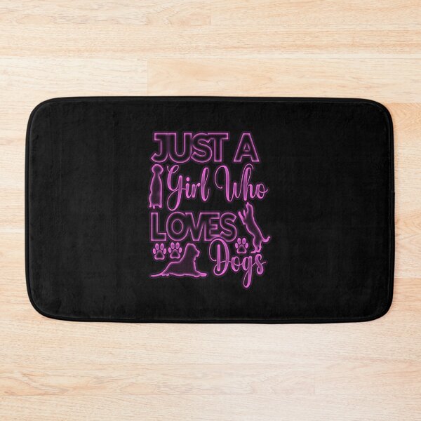 Item preview, just a girl who loves dogs funny #2 designed and sold by creativerooney.