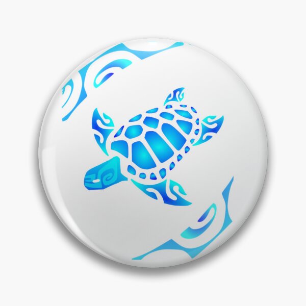 Item preview, HONU (lagoon blue) designed and sold by Nesian-Tahiti.
