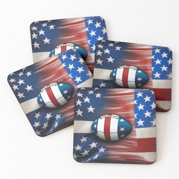 Item preview, AMERICAN GRIDIRON BALL,AMERICAN FLAG designed and sold by Eandbeyond.