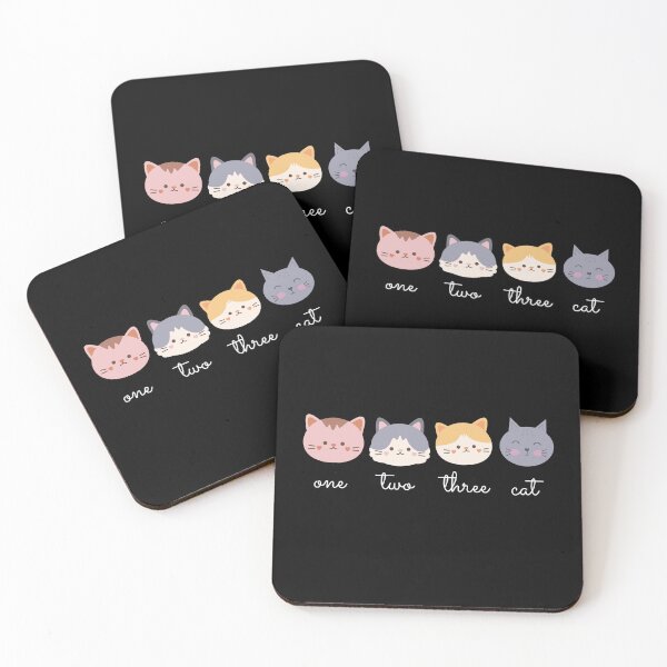 Item preview, 1 2 3 Cat (Black) designed and sold by TeeNameHut.