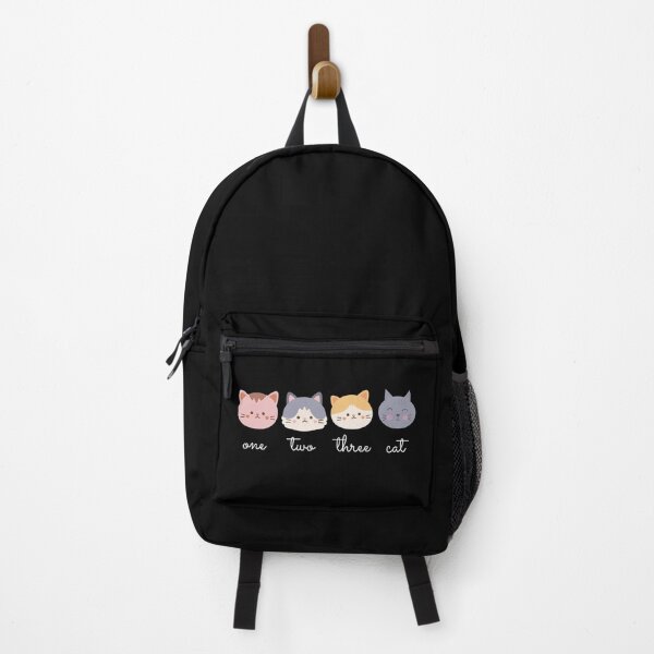 Item preview, 1 2 3 Cat (Black) designed and sold by TeeNameHut.