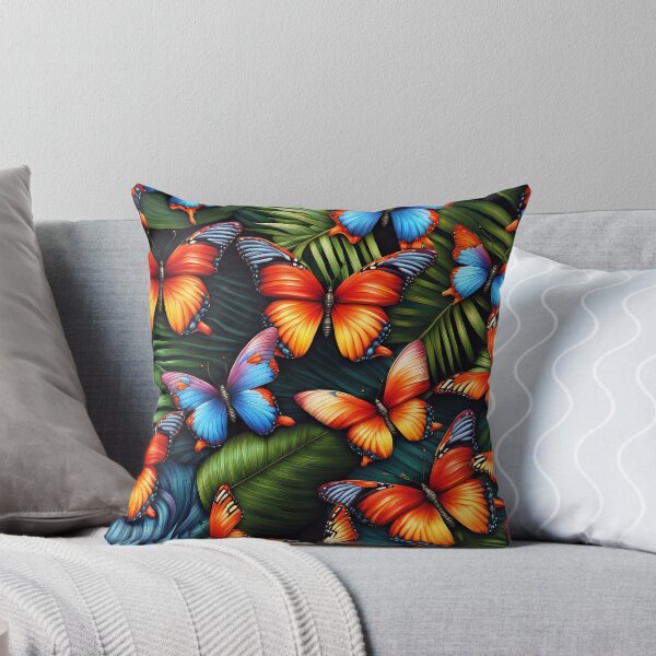 Item preview, Vibrant butterflies and plants, to make you happy. designed and sold by Kaleddis.