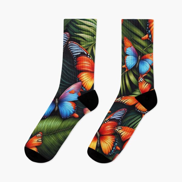 Item preview, Vibrant butterflies and plants, to make you happy. designed and sold by Kaleddis.