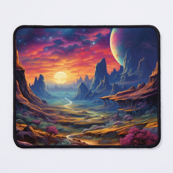 Item preview, Fantasy Landscape - Kaleidoscope Canyons designed and sold by Fantasy Masterpiece.