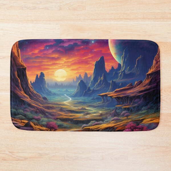 Item preview, Fantasy Landscape - Kaleidoscope Canyons designed and sold by Fantasy Masterpiece.