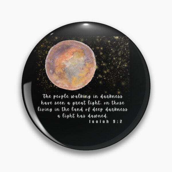Item preview, Isaiah 9:2 Bible Scripture Art white text designed and sold by nancybernard.