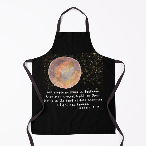 Item preview, Isaiah 9:2 Bible Scripture Art white text designed and sold by nancybernard.