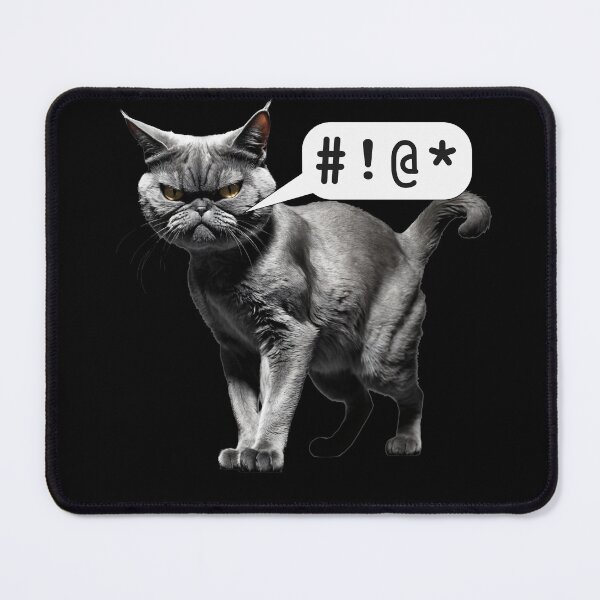 Item preview, Cat Swearing designed and sold by TalosianStudios.