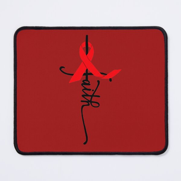Item preview, Faith Awareness Ribbon (Red) designed and sold by CaitlynConnor.