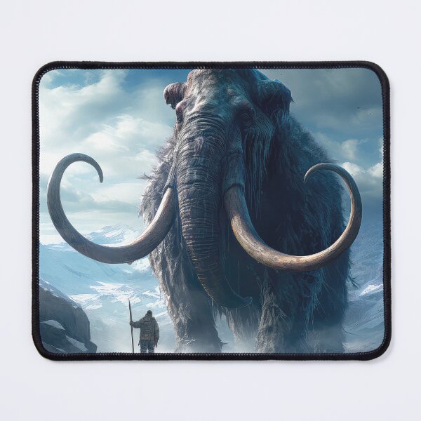 Item preview, Mammoth vs Human designed and sold by Elisabeth Lucas.