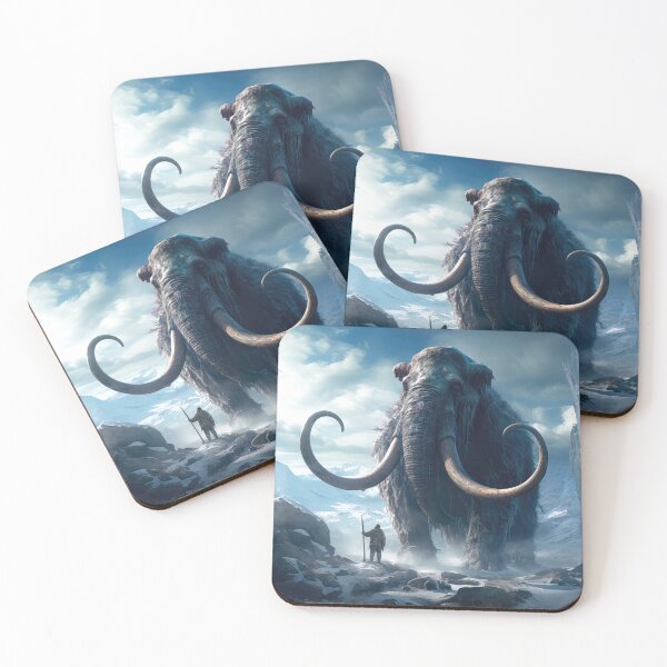 Item preview, Mammoth vs Human designed and sold by Elisabeth Lucas.