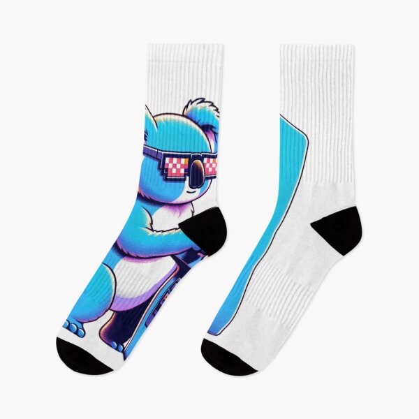Item preview, Cartoon Koala Wearing Pixel Shades Playing an Arcade Machine designed and sold by Zestpond.