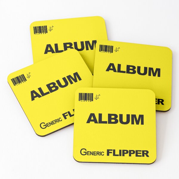 Item preview, ALBUM generic Flipper shirt and sticker design designed and sold by jealist.